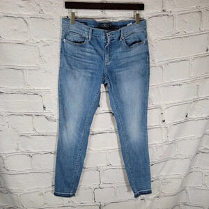 Lucky Brand Womens 10/30 Charlie Skinny Jeans Medium‎ Wash Denim Casual Low Rise
